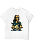 Confidence Soccer Graphic T-Shirt