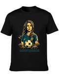 Confidence Soccer Graphic T-Shirt