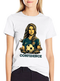 Confidence Soccer Graphic T-Shirt