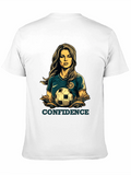 Confidence Soccer Graphic T-Shirt