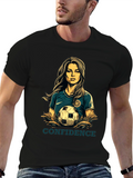 Confidence Soccer Graphic T-Shirt