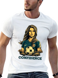 Confidence Soccer Graphic T-Shirt