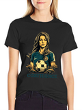 Confidence Soccer Graphic T-Shirt