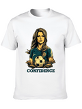Confidence Soccer Graphic T-Shirt