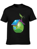 Eco-Friendly Earth House T-Shirt