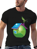 Eco-Friendly Earth House T-Shirt