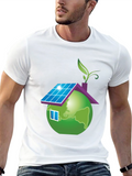 Eco-Friendly Earth House T-Shirt