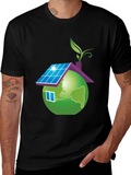Eco-Friendly Earth House T-Shirt