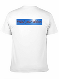 Print Your Vision Mens Black T-Shirt