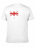 Australian Flag Graphic Black T-Shirt
