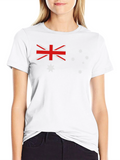 Australian Flag Graphic Black T-Shirt