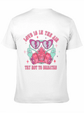 Love in the Air Funny Graphic T-Shirt