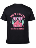 Love in the Air Funny Graphic T-Shirt