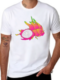Dragon Fruit Graphic Tee - Black T-Shirt