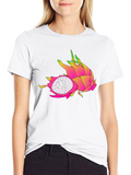 Dragon Fruit Graphic Tee - Black T-Shirt