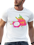 Dragon Fruit Graphic Tee - Black T-Shirt