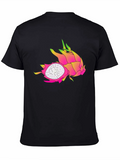 Dragon Fruit Graphic Tee - Black T-Shirt