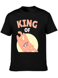 King of Cats Funny Graphic T-Shirt