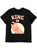 King of Cats Funny Graphic T-Shirt