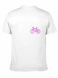 Cycling Mom Graphic Tee - Black