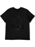 Hiking Skills Graphic T-Shirt - Mens Black Tee