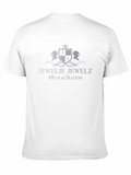 Jewelie Jewelz Royal Nation Black Graphic T-Shirt