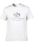Jewelie Jewelz Royal Nation Black Graphic T-Shirt