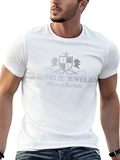 Jewelie Jewelz Royal Nation Black Graphic T-Shirt