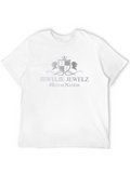 Jewelie Jewelz Royal Nation Black Graphic T-Shirt
