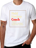 Field Hockey Coach T-Shirt - Funny Definition