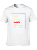 Field Hockey Coach T-Shirt - Funny Definition