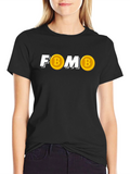 FOMO Bitcoin Tee - Crypto Investor Gift