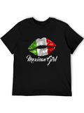 Mexican Girl Lips T-Shirt - Fun Trendy Tee