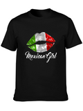 Mexican Girl Lips T-Shirt - Fun Trendy Tee