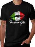 Mexican Girl Lips T-Shirt - Fun Trendy Tee