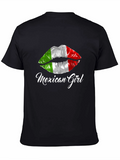 Mexican Girl Lips T-Shirt - Fun Trendy Tee