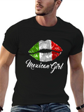 Mexican Girl Lips T-Shirt - Fun Trendy Tee