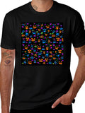 Halloween Faces Graphic Tee