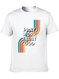 Pray Work Trust God T-Shirt