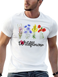 Wildflower Graphic Tee - Black