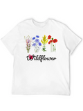 Wildflower Graphic Tee - Black