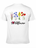 Wildflower Graphic Tee - Black