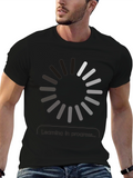 Learning in Progress T-Shirt - Black