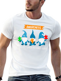 Autism Awareness Gnomes T-Shirt
