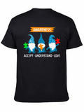 Autism Awareness Gnomes T-Shirt