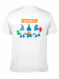 Autism Awareness Gnomes T-Shirt