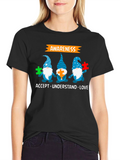 Autism Awareness Gnomes T-Shirt