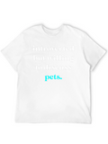 Introverted Pets T-Shirt - Discuss Your Furry Friends!