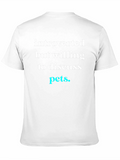 Introverted Pets T-Shirt - Discuss Your Furry Friends!