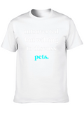 Introverted Pets T-Shirt - Discuss Your Furry Friends!